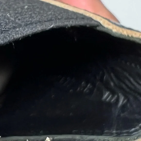 GUCCI Womens Cordovan Lux Leather Ankle Boot Black Size 38 EU - Picture 15 of 17